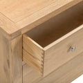 Explore Windsor natural oak panelled chest of drawers Blythe Living UK
