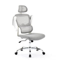 Explore breathable white mesh office chair