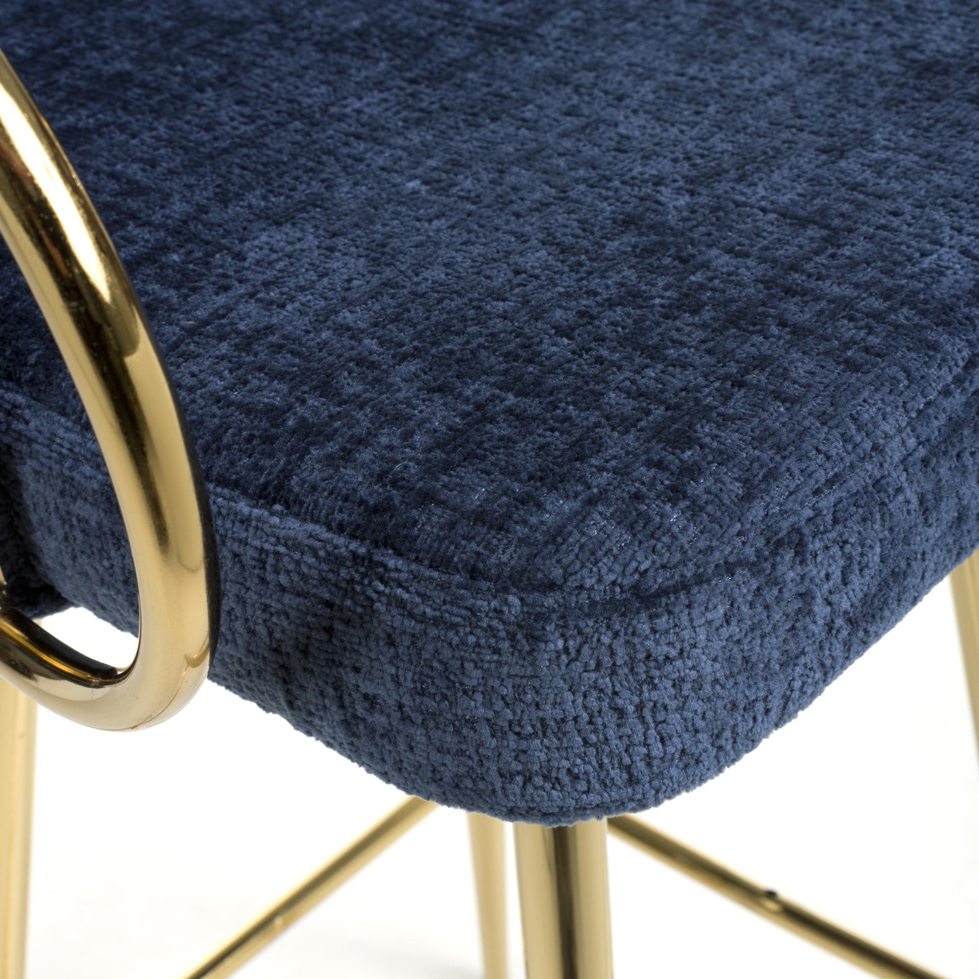 Explore contemporary blue bar stool