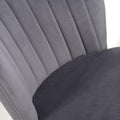 Explore contemporary grey velvet bar stool