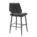 Explore contemporary leather bar stool
