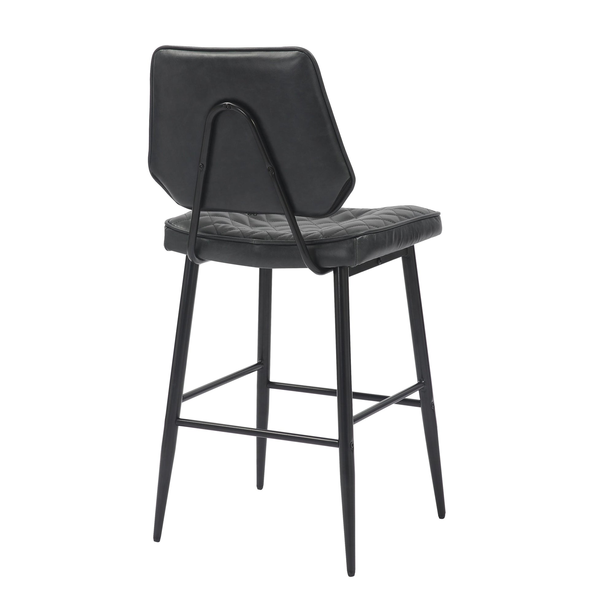 Explore contemporary leather bar stool