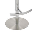 Explore contemporary mustard bar stool