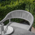 Explore luxury four seat garden dining set with aluminium frame