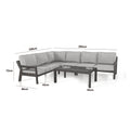 Explore modern aluminium outdoor corner furniture today