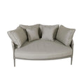 Explore premium Cool Linen outdoor daybed with deep cushions