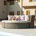 Explore premium rattan furniture with rising dining table