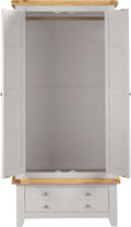 Explore the Windsor bedroom wardrobe with full-height hanging space