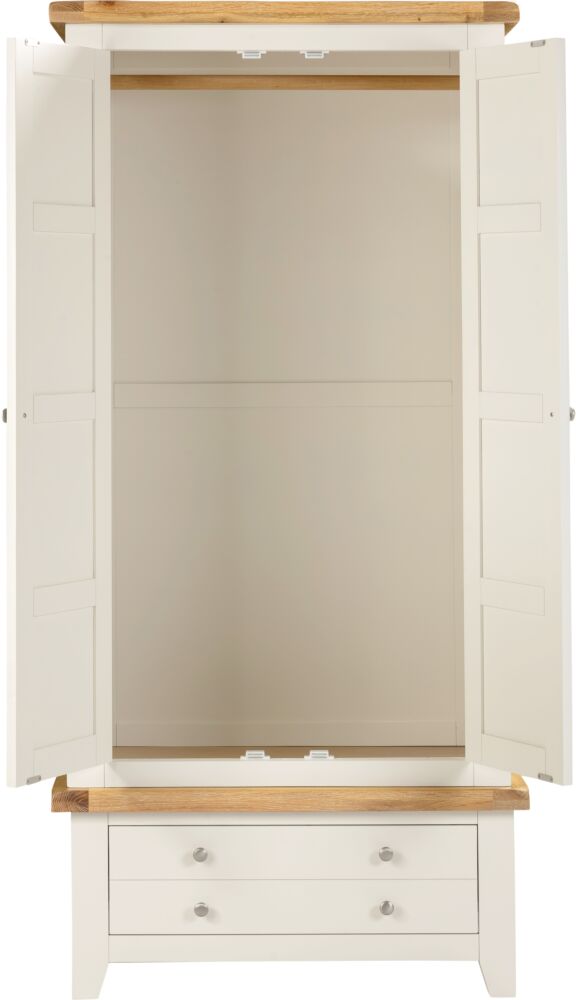 Explore the Windsor wardrobe with full-height hanging space