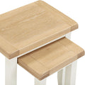 Explore the large Windsor ivory oak table