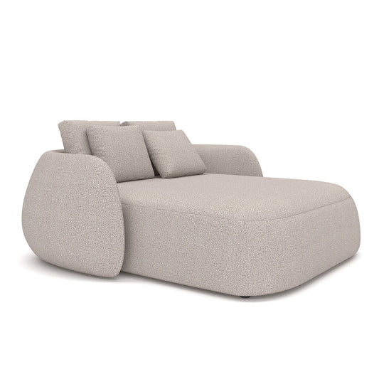 Maze - Outdoor Fabric Monte Carlo Daybed - Greige Boucle - Blythe Living