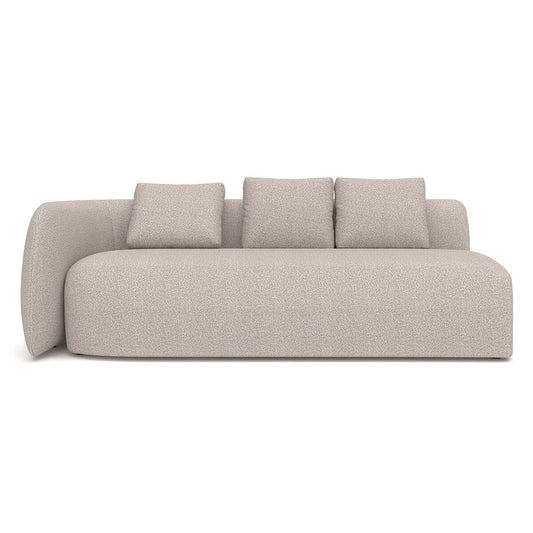 Maze - Outdoor Fabric Monte Carlo Large Corner Sofa Set - Greige Boucle - Blythe Living