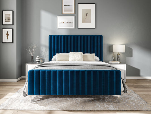 Essentials Royal Blue Bedframe