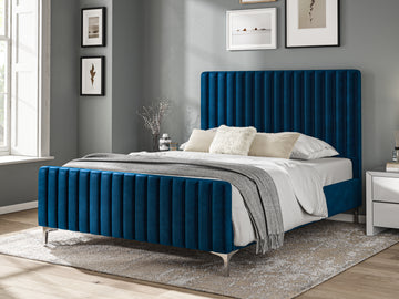 Essentials Royal Blue Bedframe