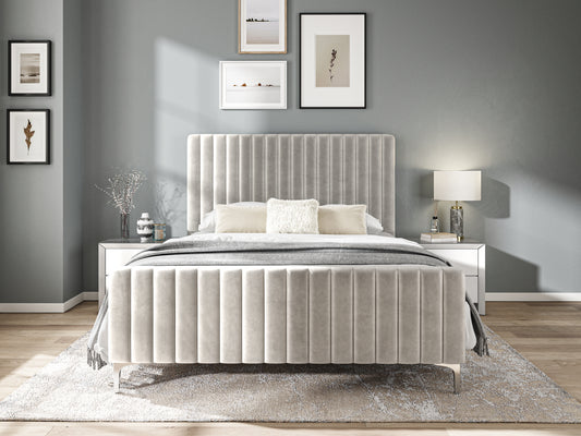 Essentials Silvery Grey Bedframe