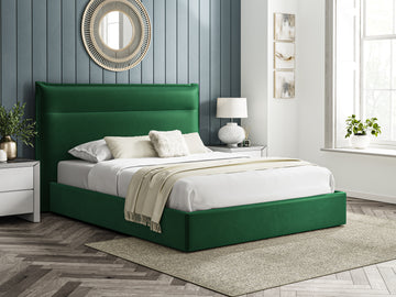 Essentials Green Ottoman Bed