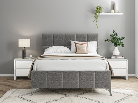 Essentials Dark Grey Bedframe