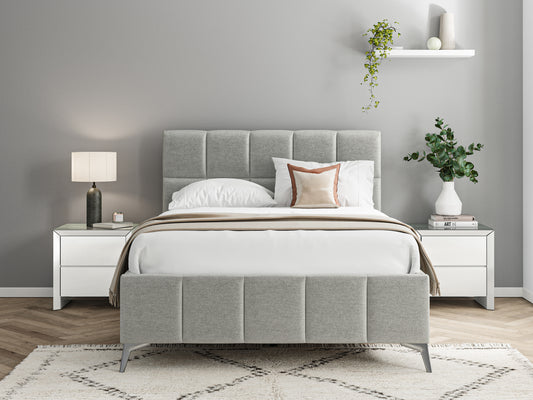 Essentials Grey Bedframe