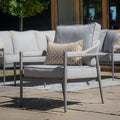 Maze - Florence Rope Weave Large Corner Sofa Set
with Rectangular Coffee Table & 2 Armchairs - Blythe Living