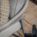 Maze - Florence Rope Weave Small Corner Sofa Set
with Rectangular Coffee Table & Armchair - Blythe Living