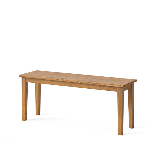 Flynn Oak Dining Bench 90cm