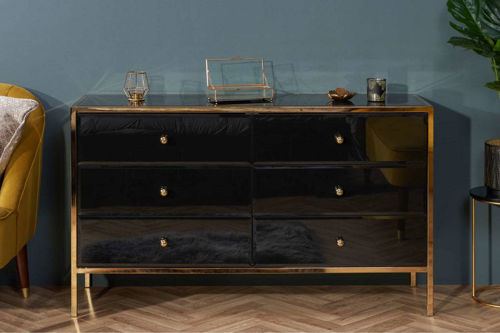 Fenwick 6 Drawer Chest for sale glamorous bedroom storage UK
