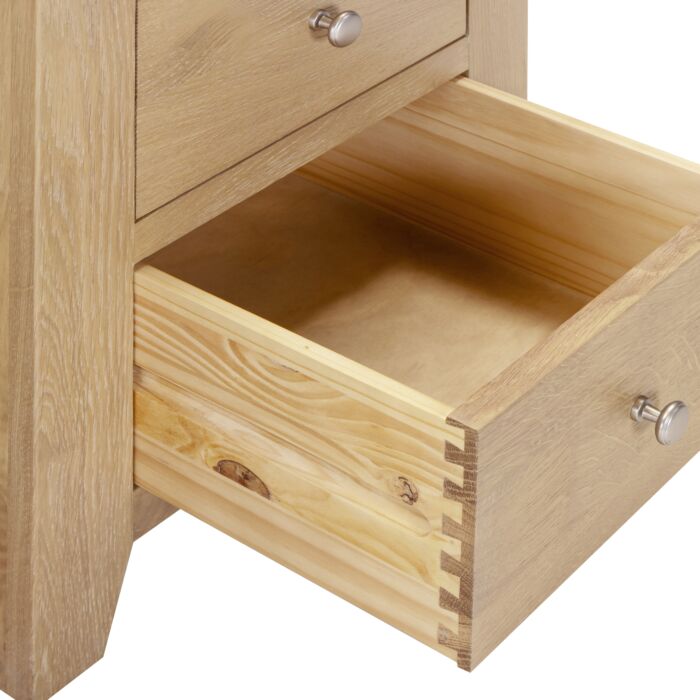 Find Natural Oak Dressing Table with Spacious Tabletop