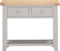 Find Windsor Oak Console with Two Drawers