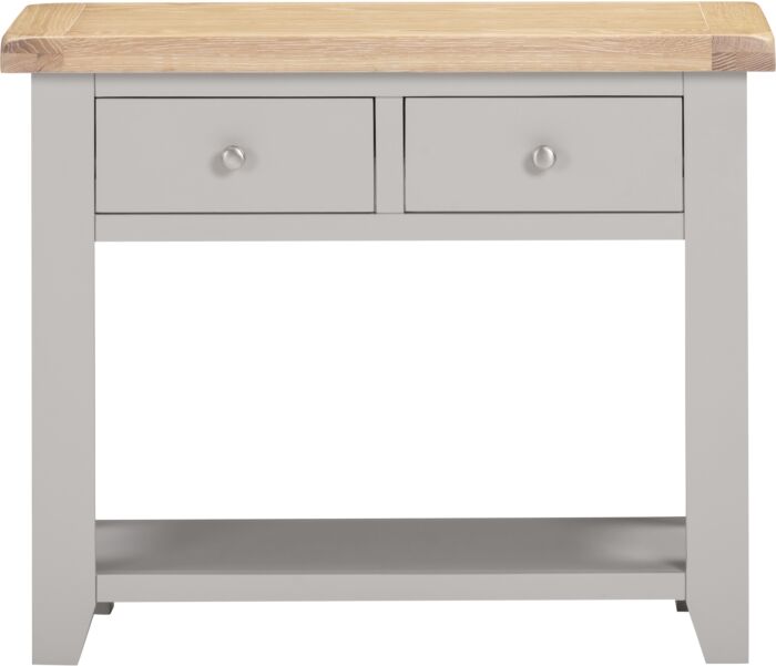 Find Windsor Oak Console with Two Drawers