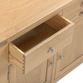 Find Windsor Panelled Oak Sideboard