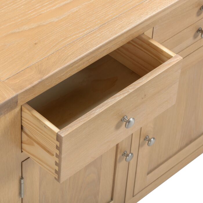 Find Windsor Panelled Oak Sideboard