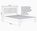 Find a pebble grey bed with timeless Windsor character