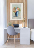 The Pastel Bouquet Duo - Cream Hurstwood Frame - Blythe Living