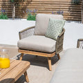 For sale Maze Bali Rope Weave Corner Set all-weather cushions
