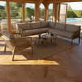 For sale Maze Martinique Corner Sofa Set all-weather rope weave
