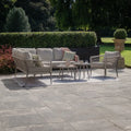 For sale Maze Monaco Corner Sofa Set all-weather rope weave design
