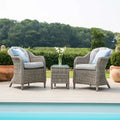 For sale Maze Oxford 3 Piece Rattan Bistro Set free delivery
