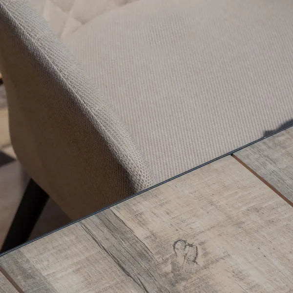 For sale Vienna aluminium dining table with ceramic tiles
