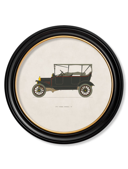 1915 FORD MODEL 'T' in Round Frame - Blythe Living