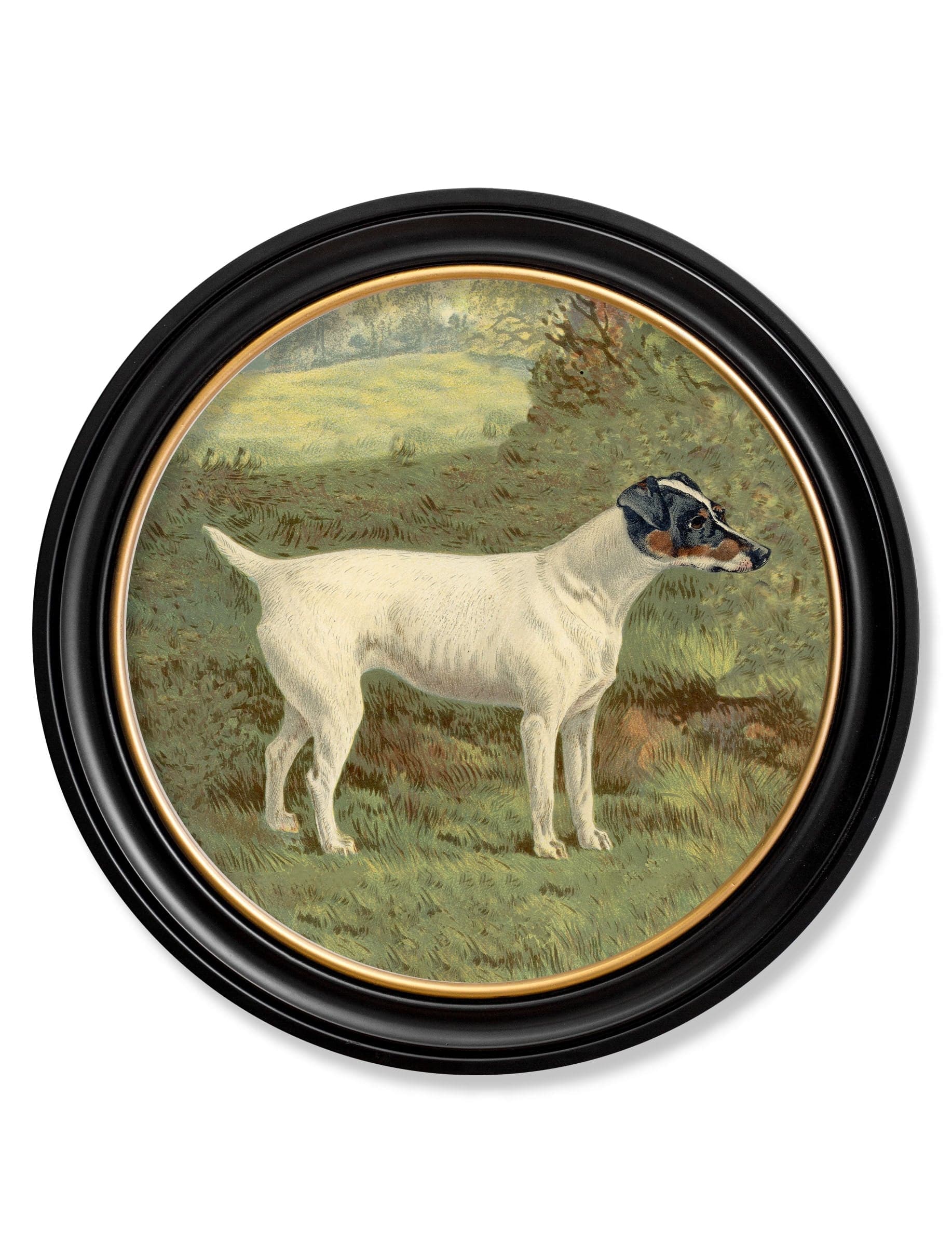 c.1881 Terriers - Round Frame - Blythe Living