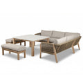 Free UK delivery on Antigua corner dining sofa set
