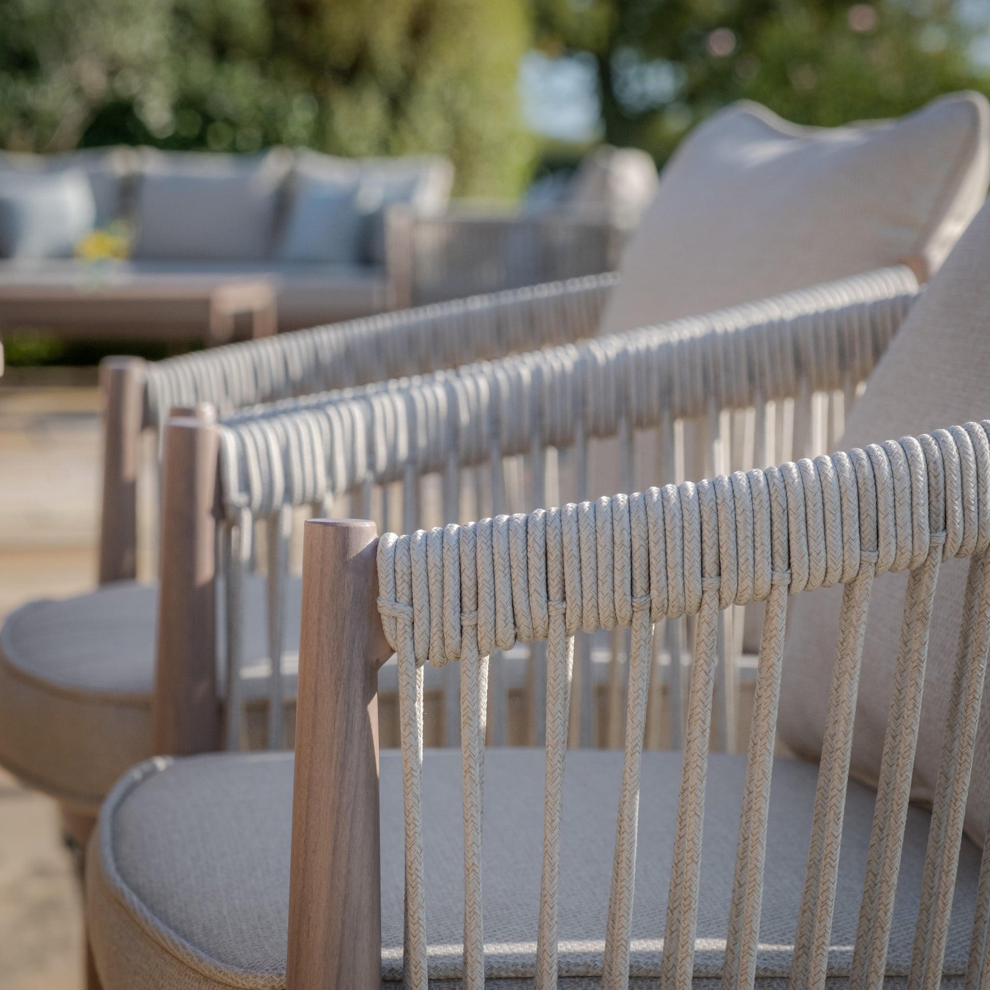 Free UK delivery on Havana 8 seat square dining set
