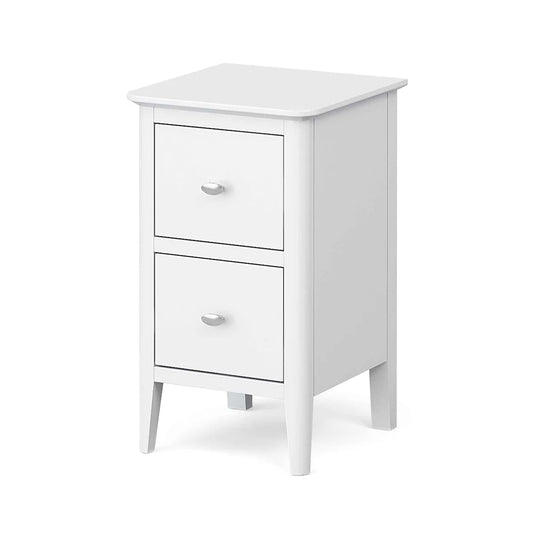 Hampstead White Narrow Bedside