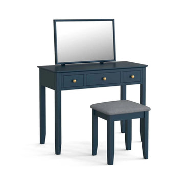 Harrogate Blue Dressing Table Set - Blythe Living