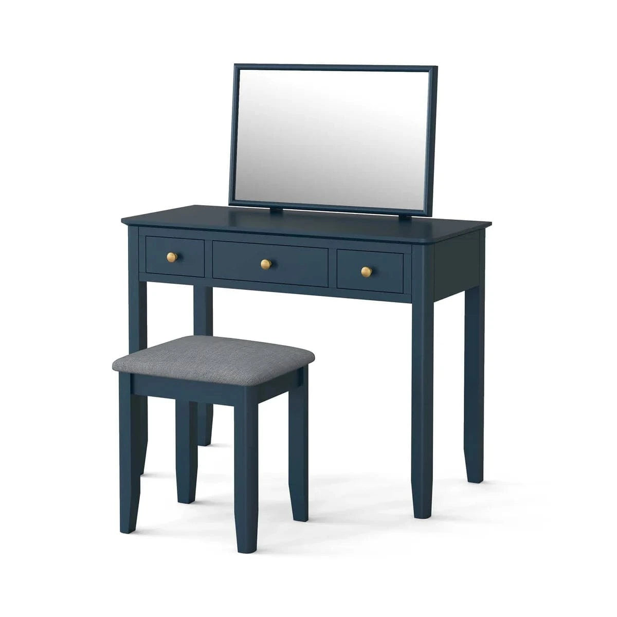 Harrogate Blue Dressing Table Set - Blythe Living
