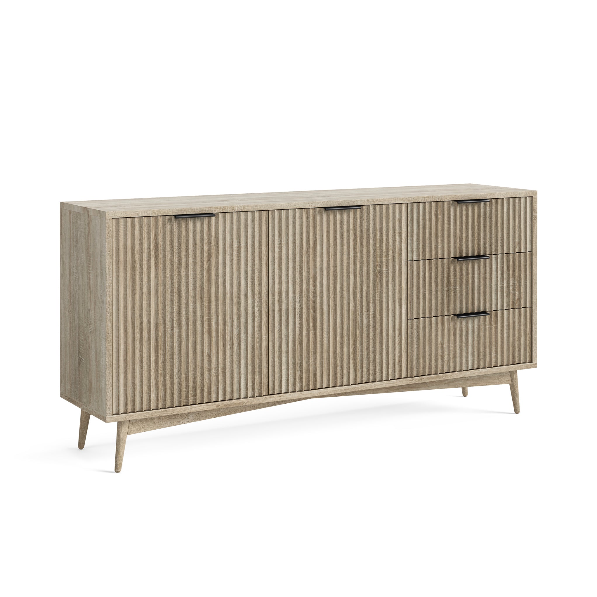 Enzo Oak Large Sideboard