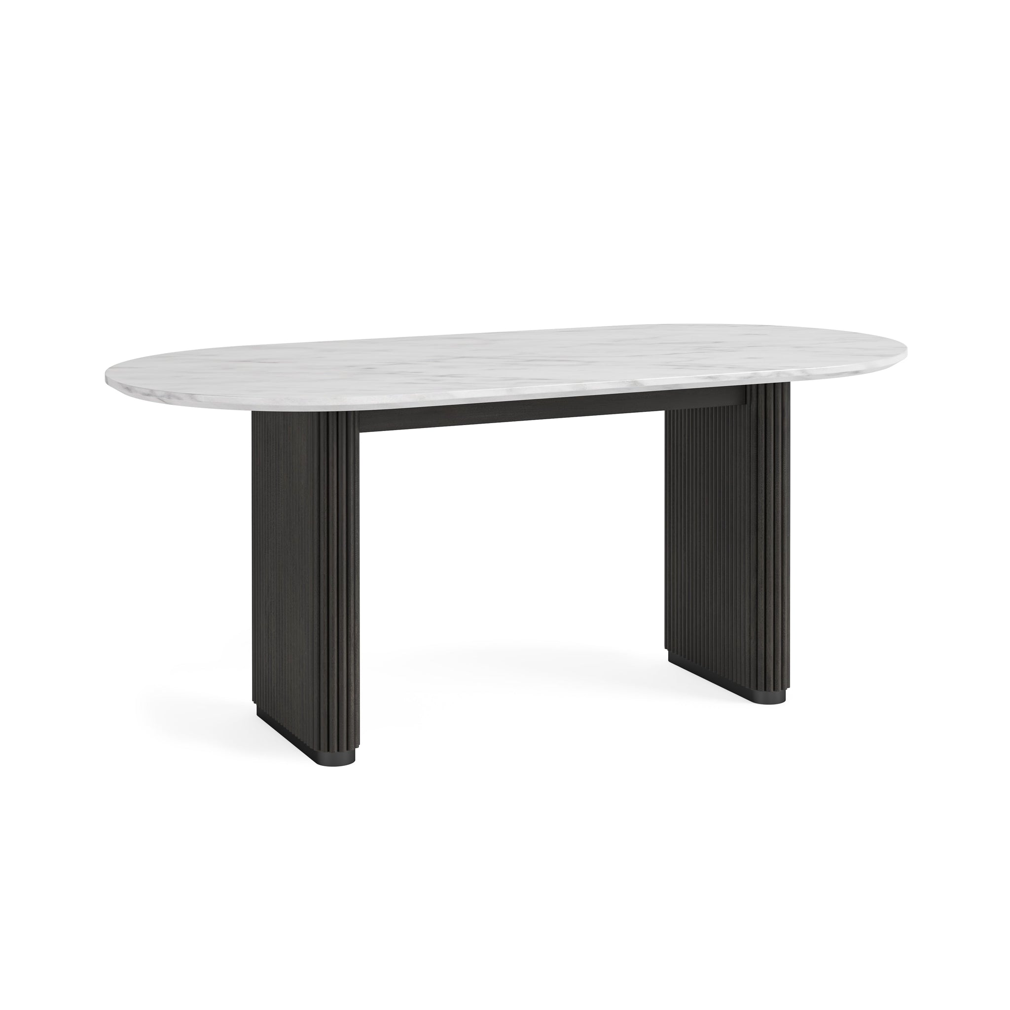 Lucas Dining Table with Marble Top - Blythe Living