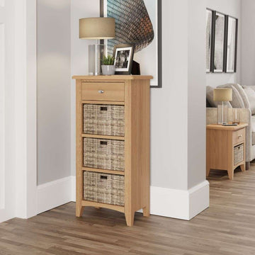 Ember 1 Drawer 3 Basket Unit