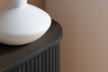 Get AXEL 2 DOOR FLUTED SIDEBOARD BLACK 160cm Wide - Premium Quality
