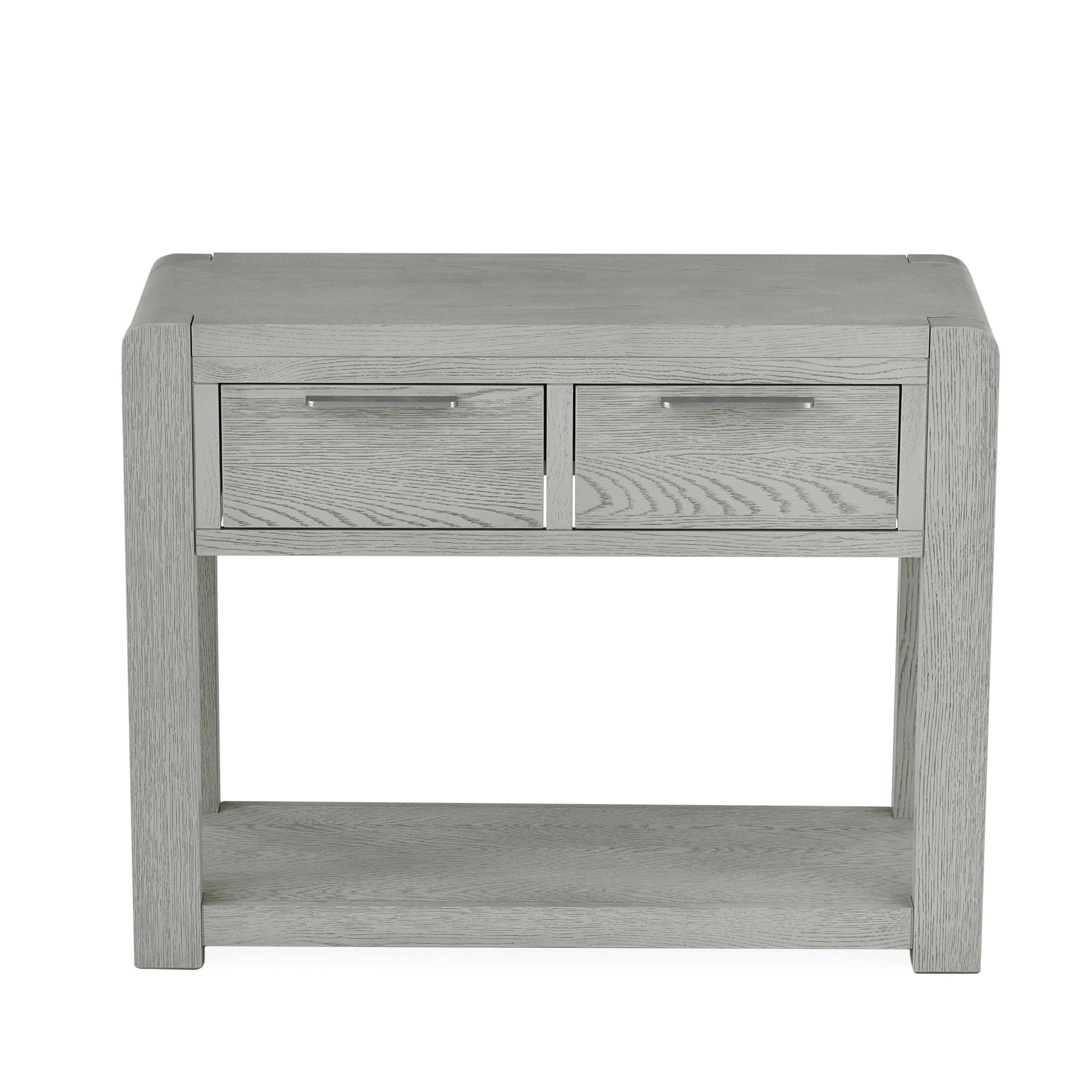 Get Amsterdam Chunky Wood Effect Console Table for Living Rooms